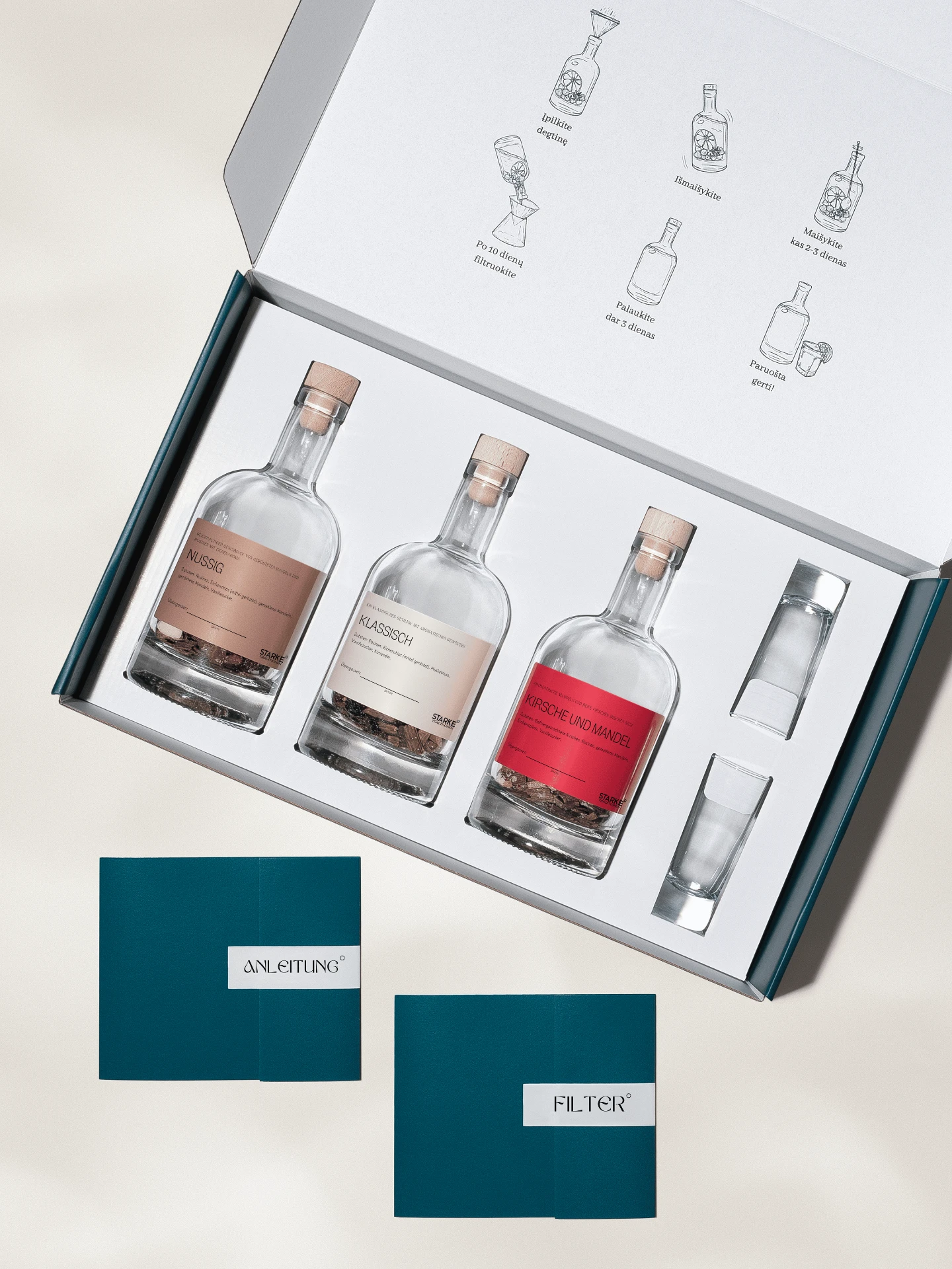 Cognac-Herstellungsset