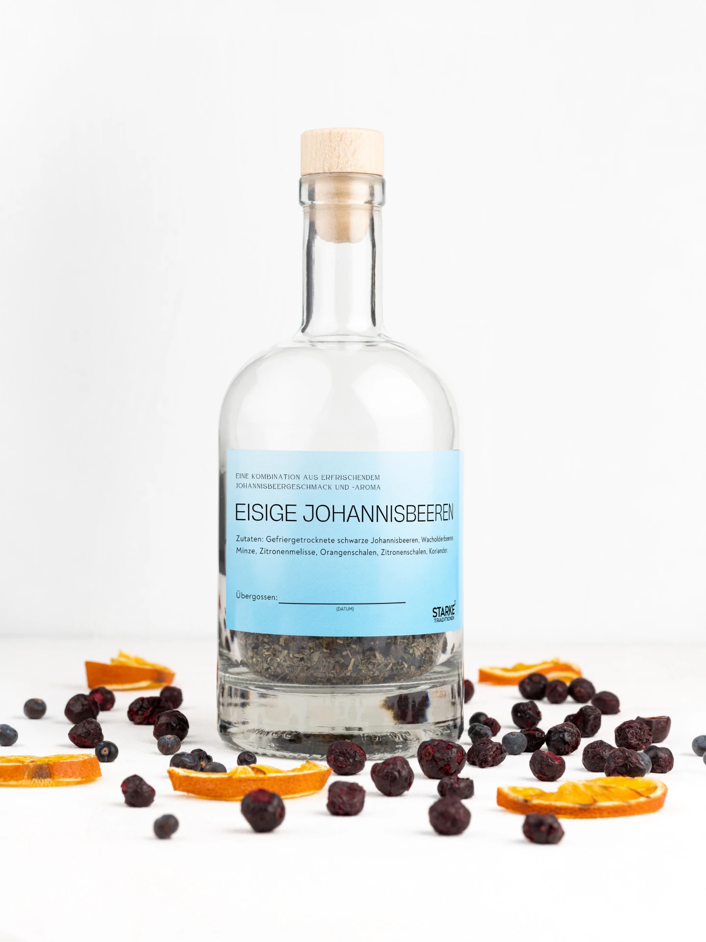 Eisige Johannisbeeren