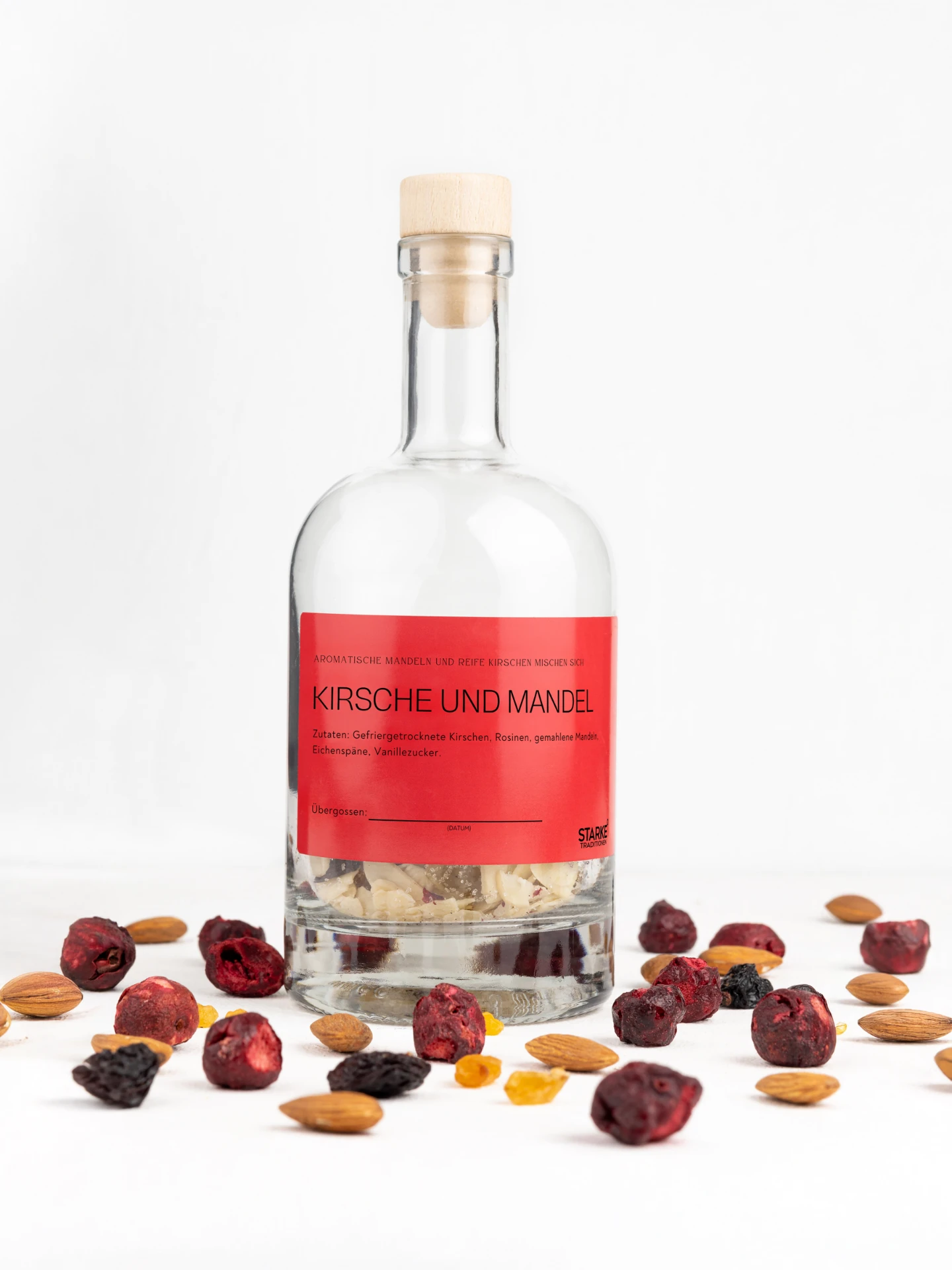 Kirsche und Mandel
